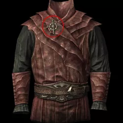 Skyrim - Vampire Armor Lapel Pin