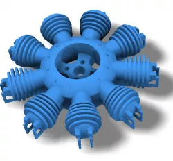 SP0NZ Dummy Radial 9 C