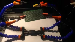Third hand, soldering aid