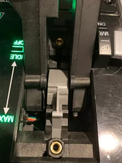 Thrustmaster Warthog Throttle insert for P-51