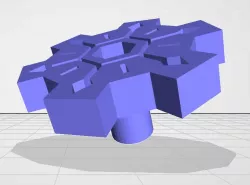 Time Gear Extruder Knob