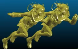 Toga figure - enchanced detail - Remix