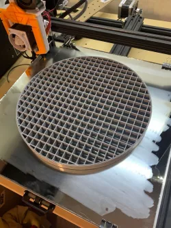 Turntable Grid for Painting