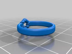 Twisted Hexagon Ring