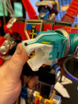 Voltron Lion Head (Red or Green) Multi-Color Remix