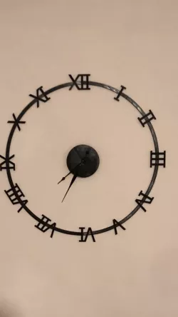 Wall Clock about  Ø 700 mm
