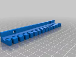 Wall-Door Cable Holder 