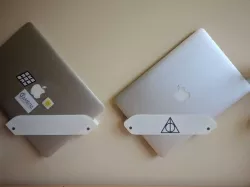 Wall Mount Macbook / PC Laptop Deathly Hallows