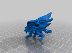 Winged Wolf Rider