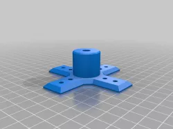1/4 Inch-20 Camera Mount with 10mm spaced holes for M4 Screws