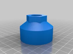 2L TDI oil filter housing Socket adapter