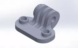 3D Printer GoPro Mount for 2020 Extrusion (Ender 5, 3, etc.)