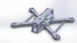 5" Drone Frame inspired by ImpulseRC Apex (Mr. Steele)