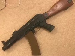 Airsoft AK to M4 handguard RIS rail adapter