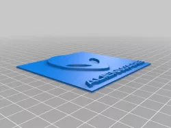 Alienware Logo Plaque