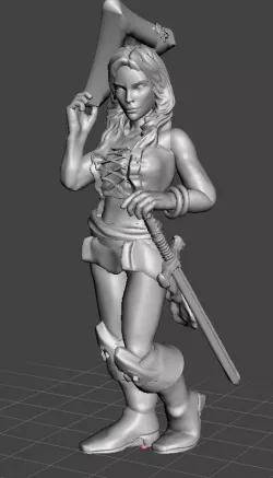 Aretta Bansion [Female Human Pirate]