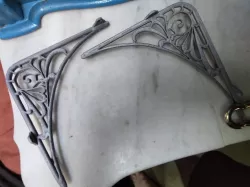 Art nouveau shelf bracket - Alfons Mucha Biscuits Lefèvre-Utile