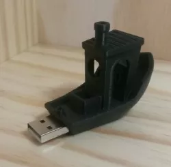 Benchy USB Flash Drive Housing
