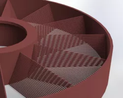 Bristle fan design