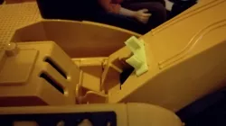 Bruder CAT Excavator arm lock - CAT Mobil Bagger Armarretierung