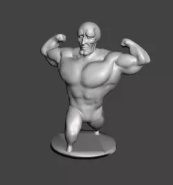 Buff Handsome Squidward