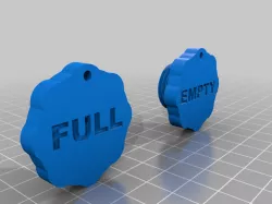 Cap for scuba cylinders (tanks)
