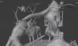 Chieka-Lieka and the Prancing Axebeak Hut