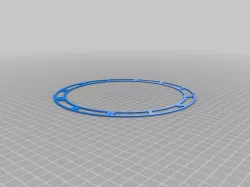Clock Ring Numerical