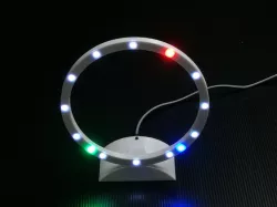 clock with base - Uhr zum hinstellen WS2812 Ring 60 ESP8266