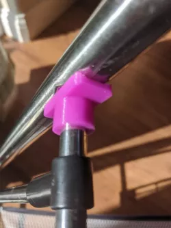 Clothes drying rack junction