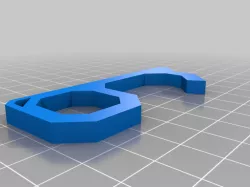 Corona Poker Keychain - Tool to not touch stuff