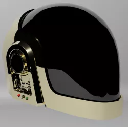 Daft Punk Guy-Manuel Helmet Replica