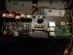 DaVinci Pro, SKR 1.3, 1.4, Raspberry Pi, Mosfet Mounting Plate