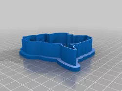 Descendants logo cookie cutter