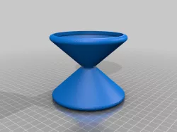 Diabolo for 3 D printing
