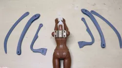 Doll-sized Dragon Wing Bones