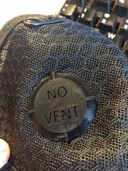 Easy Swap Mask Vent Blocker