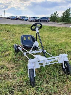 Electro car (self-balancing scooter + 3D print)