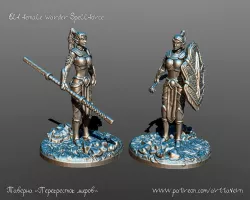 Elf female Warder Spellforce