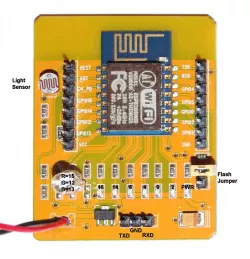 ESP8266 AI-Thinker Yellow DEV Slim Cover Lid Box