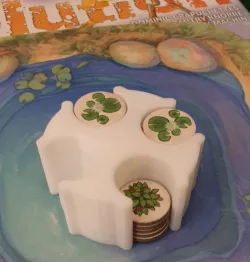 Evolution food counter holder