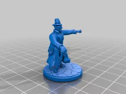 Fancy goblin with top hat and cane