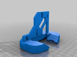 Fanduct for single 5015 fan for Artillery Sidewinder X1