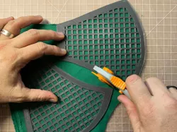 Fitted Face Mask Pattern Cutter