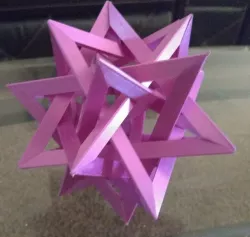 Five Intersecting Tetrahedra (FIT) model for assembly