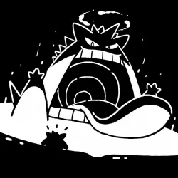 Gmax Gengar stencil