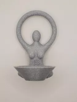 Goddess Bowl Statue