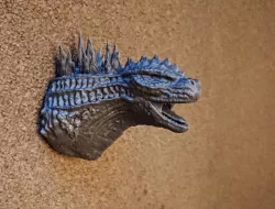 Godzilla bust