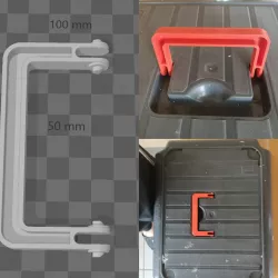 Handle step stool
