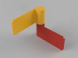 Hinges for plexiglas panels [with Fusion 360 source]
